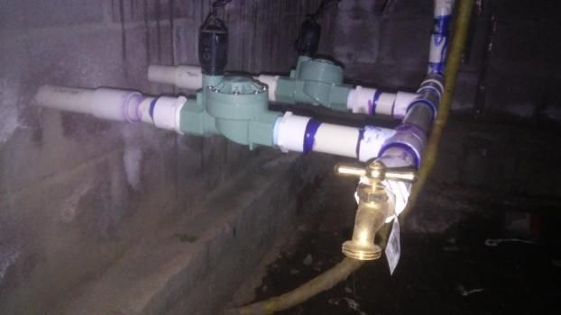 A recent plumber job in the  area