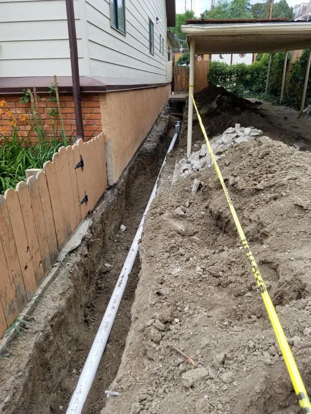 A recent plumber job in the  area